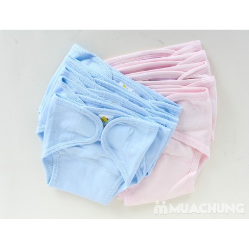 Quần đóng bỉm cotton Baby Leo