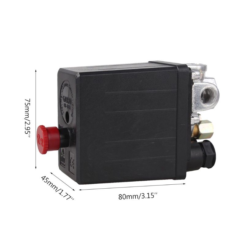 Công Tắc Điều Khiển Áp Suất Lớn Cho Van 90-120PSI 1 / 4