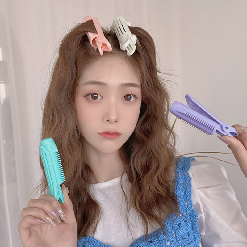 Lô uốn tạo kiểu tóc phong cách Hàn Quốc cho nữ