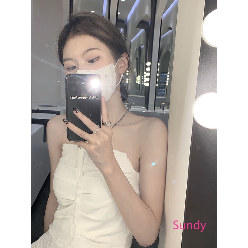 Áo Ống Sát Nách Thời Trang Mùa Hè Quyến Rũ Cho Nữ