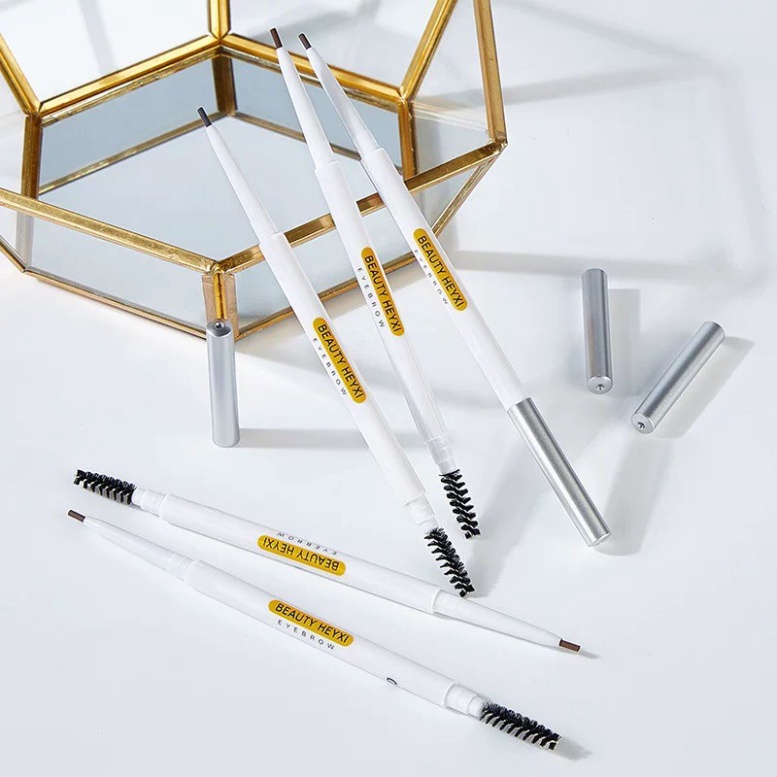 Chì kẻ mày 2 đầu nét mảnh HEYXI Verythin Eyebrow Pencil HCKM1 | BigBuy360 - bigbuy360.vn