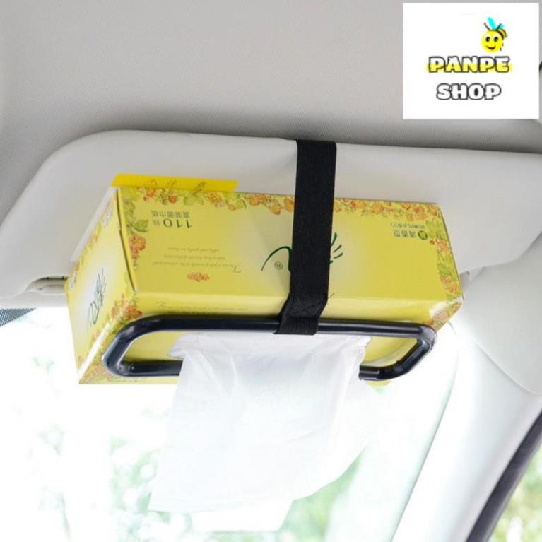 Giá treo khăn giấy tiện lợi trên xe hơi, có thể gắn sau ghế - Vật dụng trên oto 7774PP