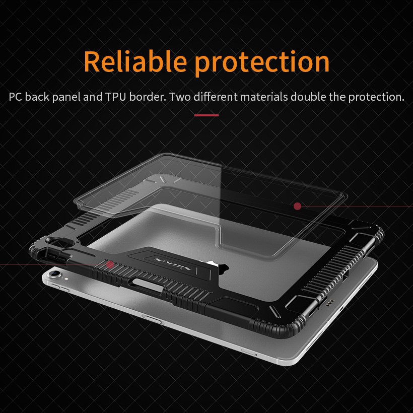 BAO DA IPAD PRO 12.9 2018 NILLKIN BUMPER CHỐNG SỐC CHÍNH HÃNG [NEW SALEOFF] | BigBuy360 - bigbuy360.vn