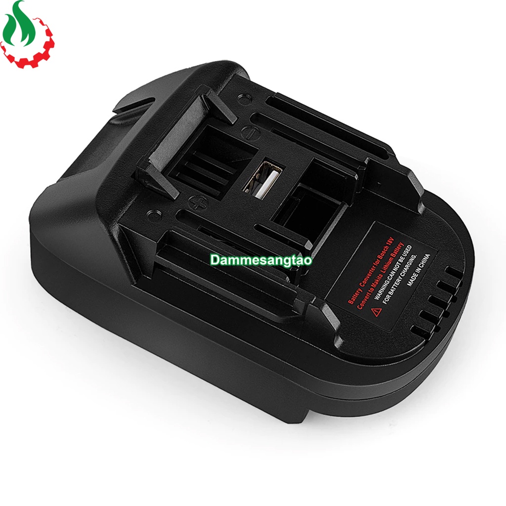 Đế chuyển pin Bosch 18V sang máy Makita 18V (BS18MT)