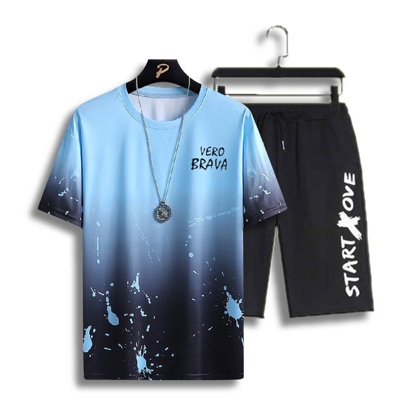 set bộ thun thể thao đường phố, thời trang nam 2022 - SE05