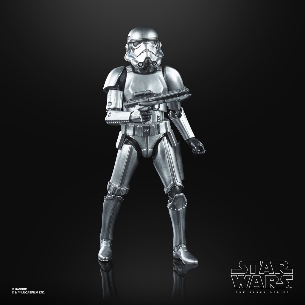 🌟Stormtrooper🌟Mô hình Hasbro◊Star Wars Black Series 6-inches◊The Empire Strikes Back - Carbonized Version