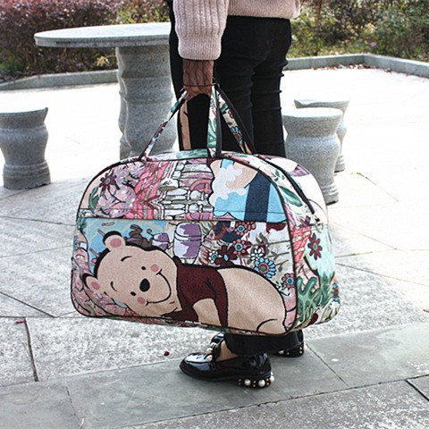 ▼♝Túi du lịch không thấm nước Oxford vải bán buôn thời trang nhẹ duffel xách tay của phụ nữ đựng hành lý nam giới
