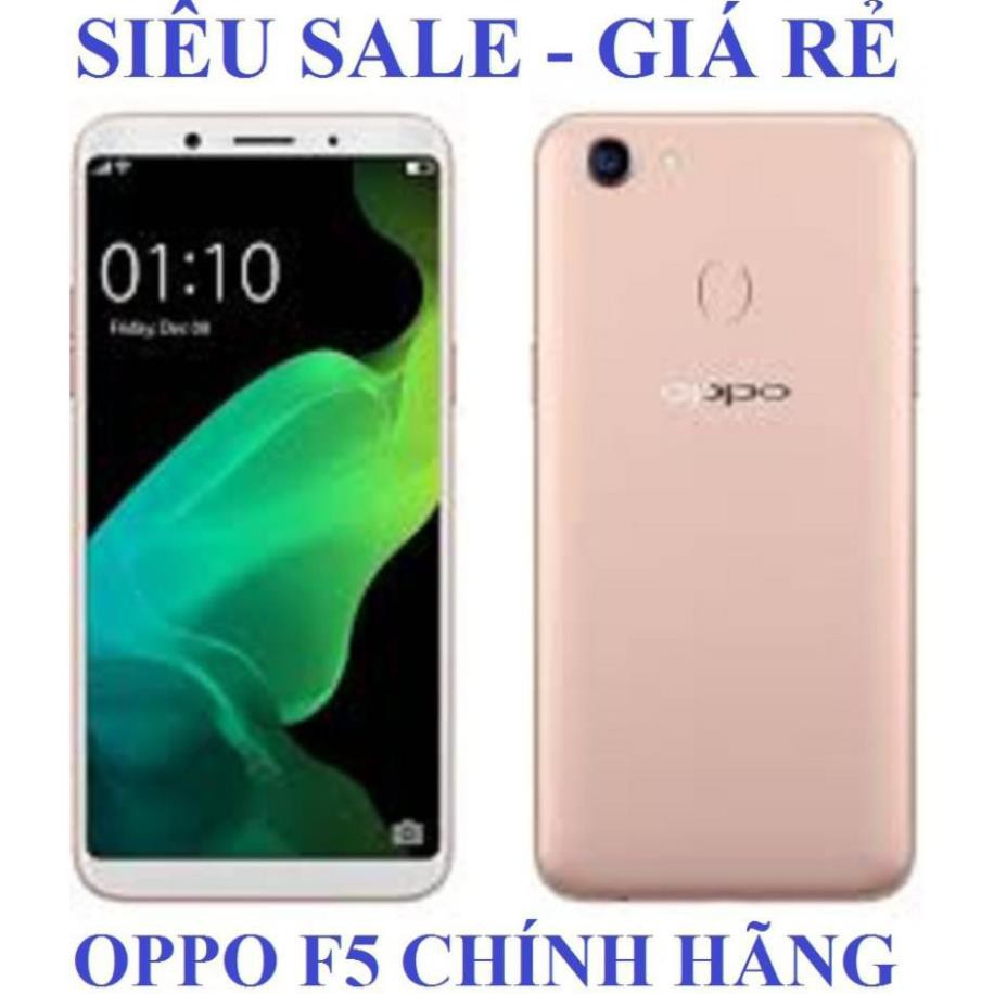 Điện thoại OPPO F5 Fullbox Chính hãng, 2 SIM, ram 4G/64G