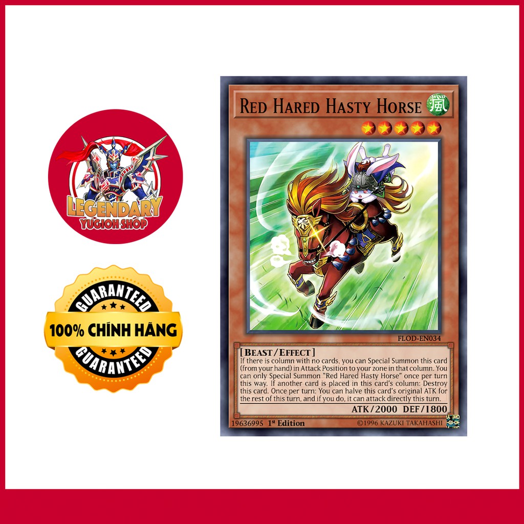 Red Hared Hasty Horse