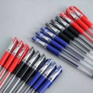 (deal 1k) Lẻ Bút gel, bút bi nước các màu xanh đỏ đen