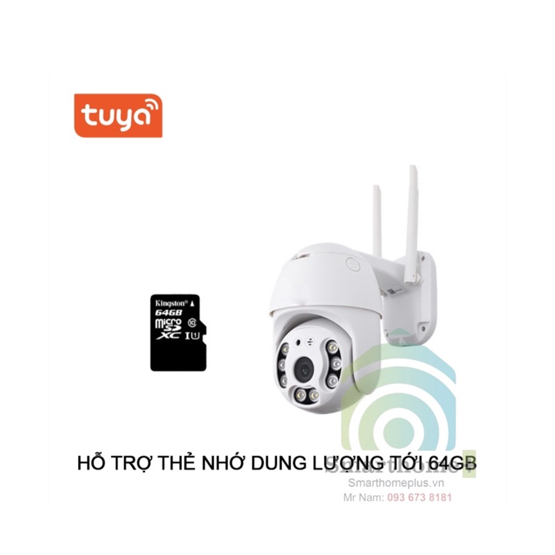 Camera An Ninh Ngoài Trời Bám Chuyển Động Tuya SHP-CI10