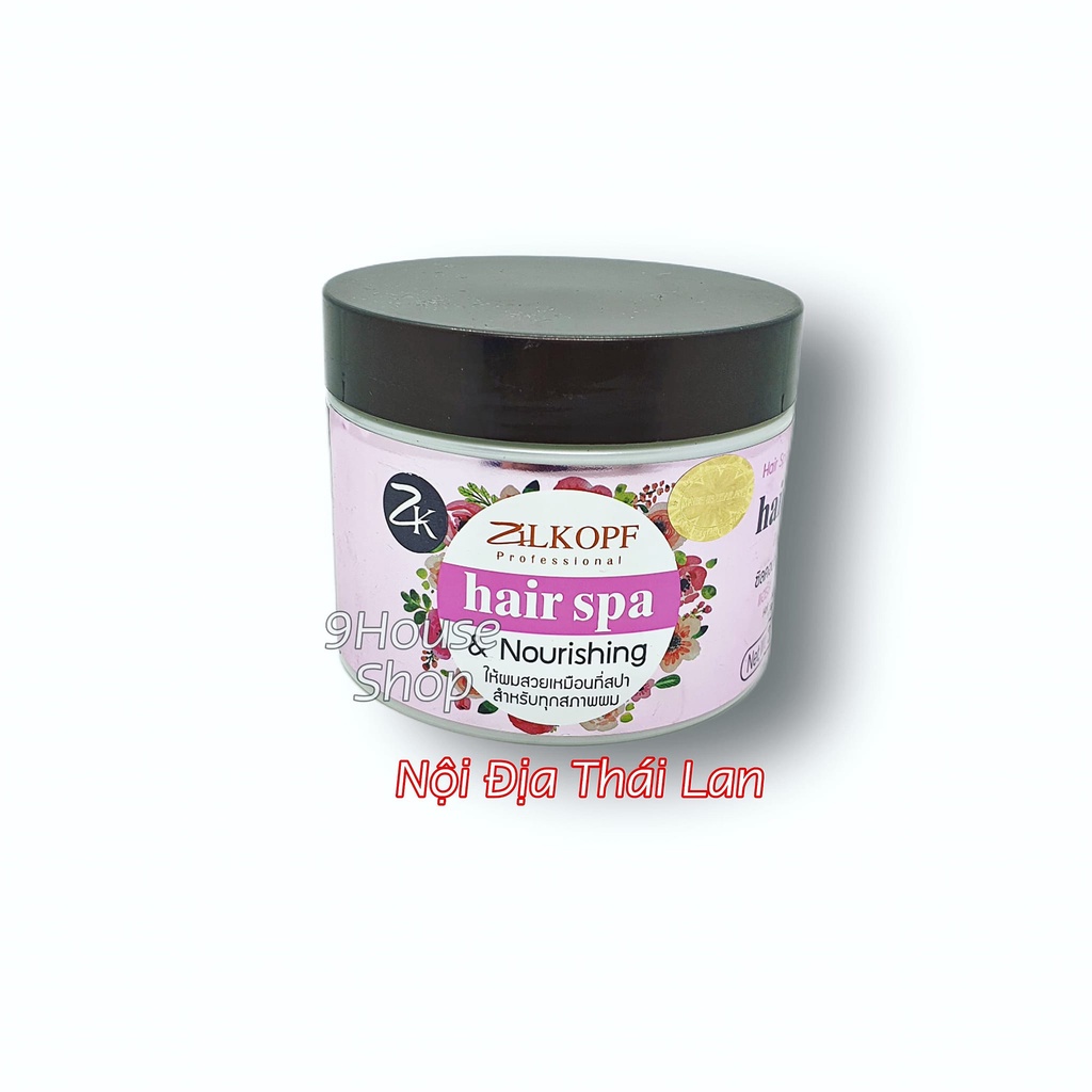 01 Hủ Ủ Dưỡng Tóc Siêu Mượt Zilkopf Thailand 300ml