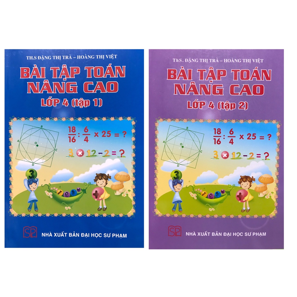 Sách - Bài tập toán nâng cao lớp 4 ( 2 tập )