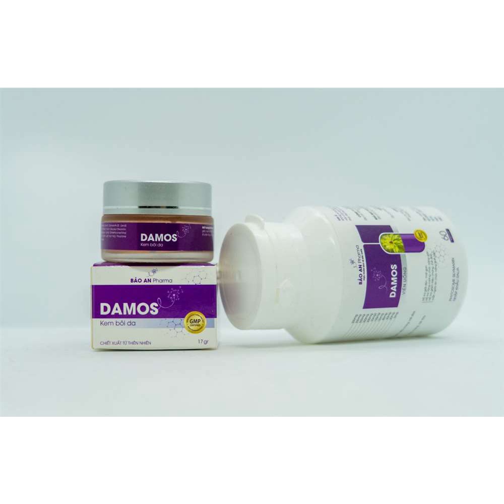 Damos Hỗ Trợ Cải Thiện Viêm Da Cơ Địa Giải Độc Gan