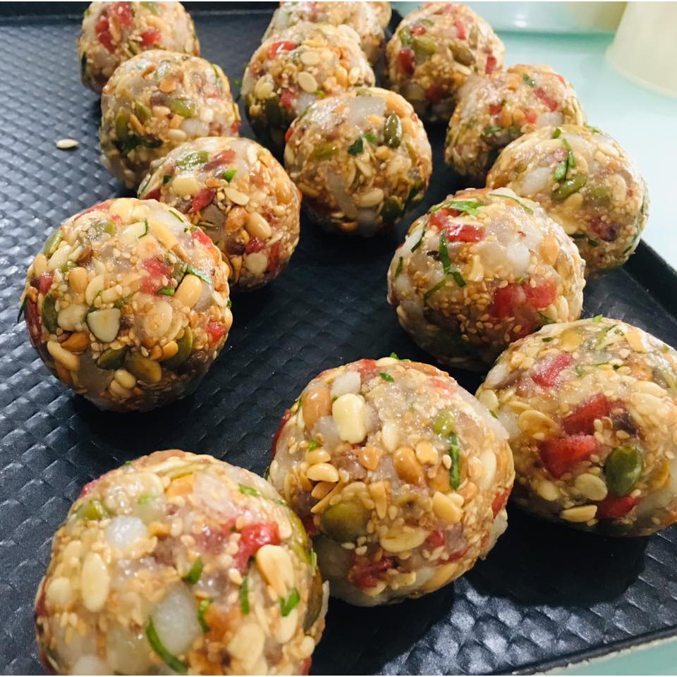 Nhân thập cẩm làm bánh trung thu nhiều loại