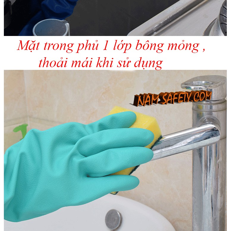 Găng tay cao su natrile ,găng tay cao su không bột ,không gây kích ứng da ,chống dung môi hóa chất
