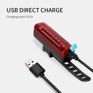 Đèn Led Gắn Đuôi Xe Đạp Màu Đỏ