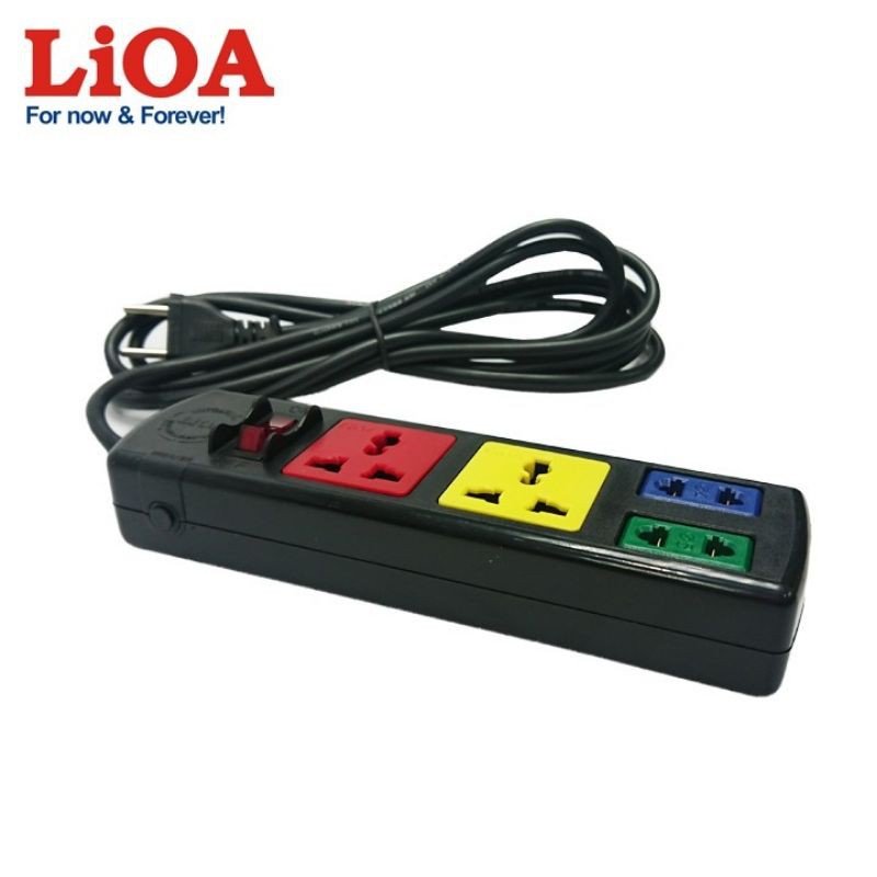 Ổ cắm đa năng kết hợp LiOA - 2200W - Bảo vệ quá tải, chống giật - Chính hãng