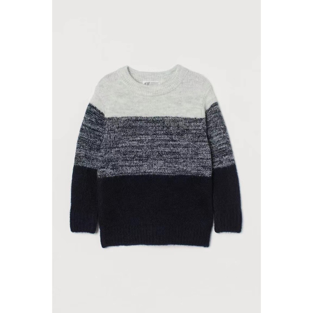 Áo len HM xuất xịn phối 3 màu cho bé trai