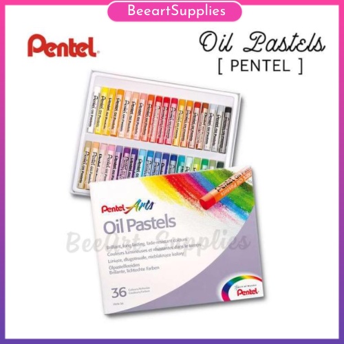 Màu sáp dầu PENTEL OIL PASTELS bộ màu sáp 12 25 36 50 mầu