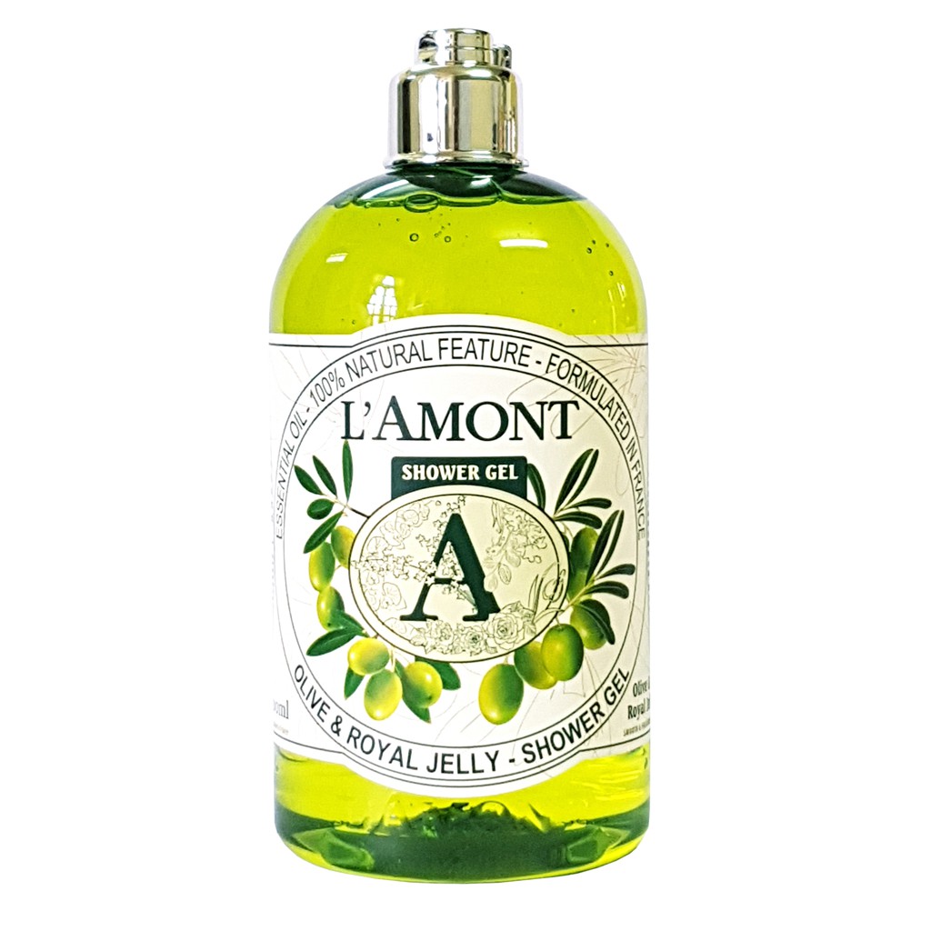 Combo Sữa Tắm và Sữa Dưỡng thể LAMONT En Provence Hương Olive 500ml và 250ml