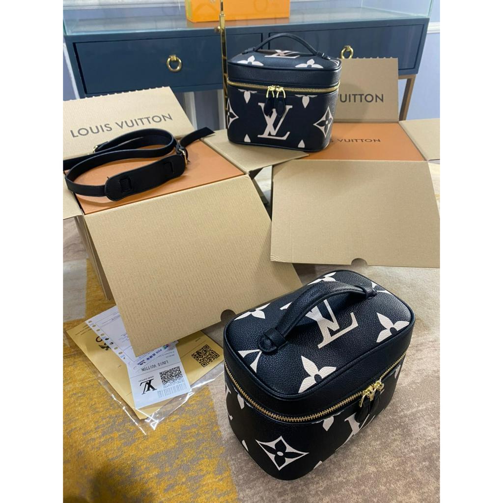 Túi cốp lv hoa to Vanity bản sup Full box nam châm