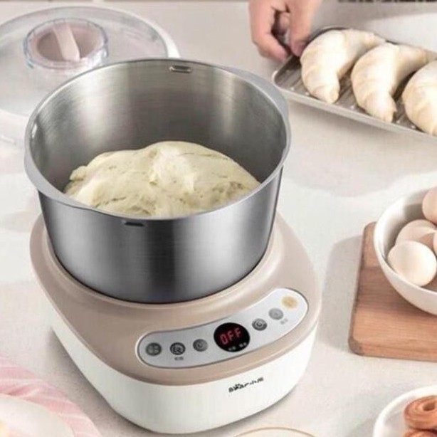 Máy Nhồi Bột Tự Động 3.5L Cao Cấp hai chế độ nhồi và ủ bột, Bear HMJ-A35M1