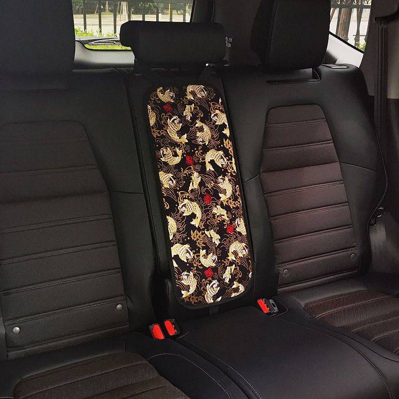 JDM Car Rear Central Back Cushion Japanese Style Personality Car Accessories Supplies Creative Cotton Linen Seat Cushion Car Decoration car accessories 9X7J
