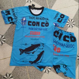 Đồ bộ thể thao thức ăn con cò