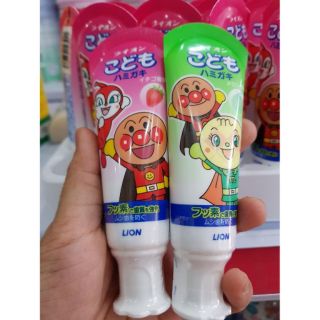 Kem đánh răng lion Nhật NUỐT ĐƯỢC cho bé
