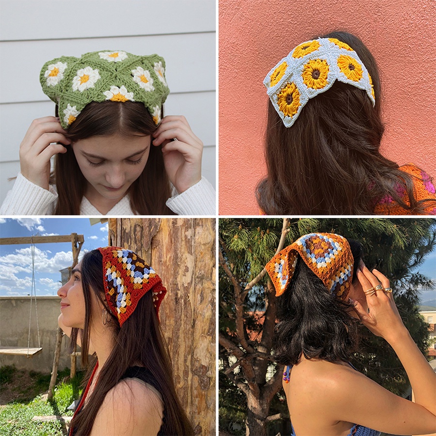 Băng Đô Len Thời Trang Dành Cho Nữ