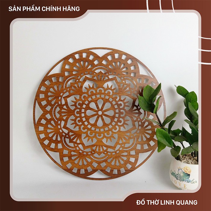 Tranh gỗ trang trí bàn thờ Man 2 ⚡𝐅𝐑𝐄𝐄 𝐒𝐇𝐈𝐏⚡ dán tường nhà, chất liệu MDF cốt Thái Lan loại tốt nhất, cắt laze sắc nét