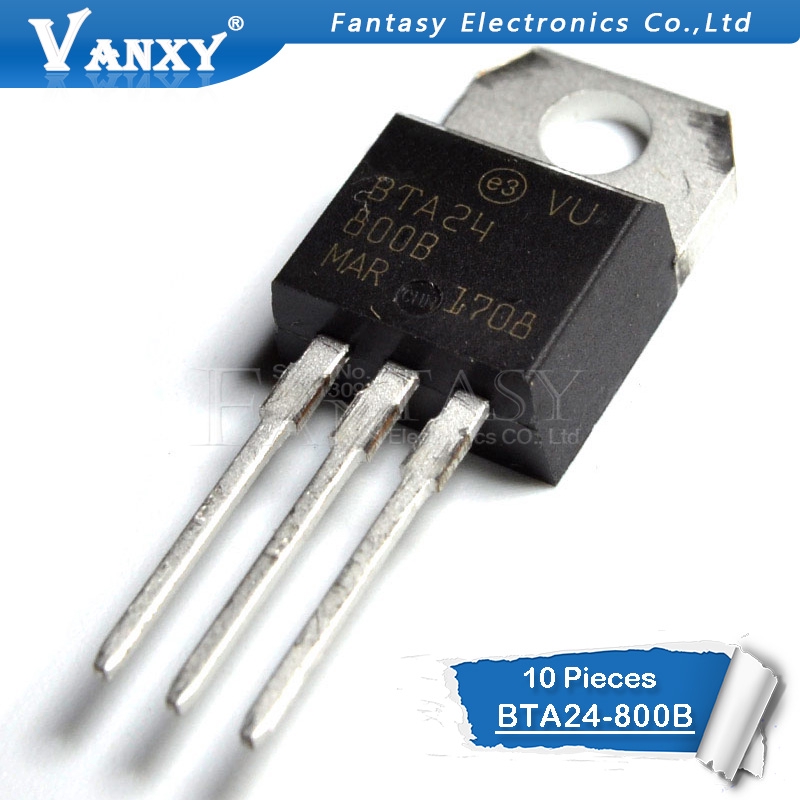 Set 10 Linh Kiện Bán Dẫn Bta12-600B Bta12-800B Bta16-600B Bta16-800B Bta20-600B Bta24-600B Bta24-800B Lm317T Irf3205 To-220 To220 | BigBuy360 - bigbuy360.vn