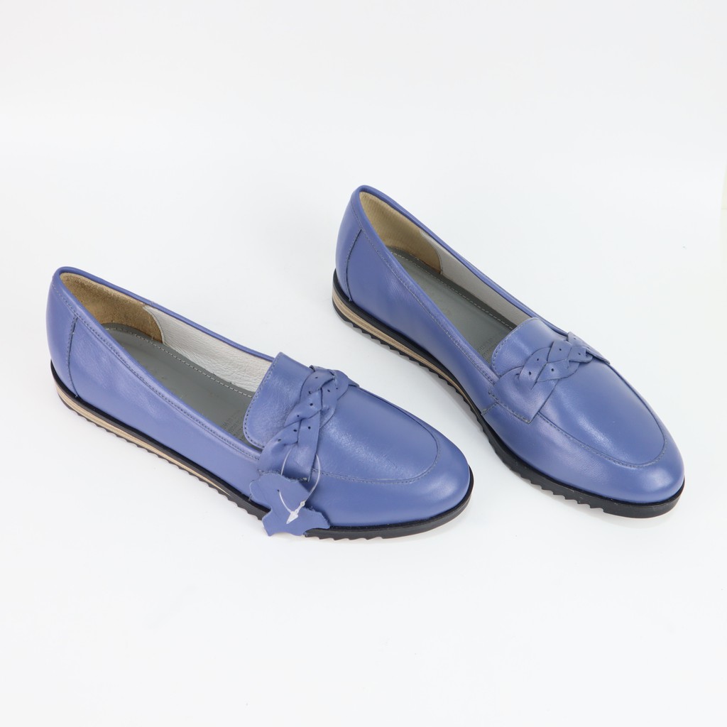 Giày mọi nữ loafer mũi nhọn Cillie 1085