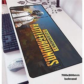 Bàn Di Chuột Cho Gamer Battlegrounds Kích Thước 70x30cm Dày 3mm