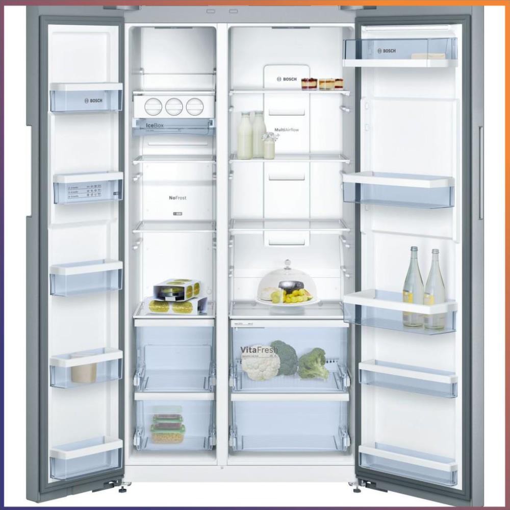Tủ Lạnh Side By Side Bosch KAN92VI35O - Seri 4 TGB nhập khẩu nguyên chiếc ( Bảo Hành 3 Năm )