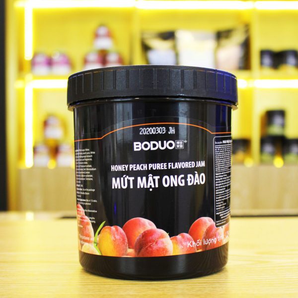 Mứt (Sốt) BODUO hương trái cây 1,3kg đủ vị