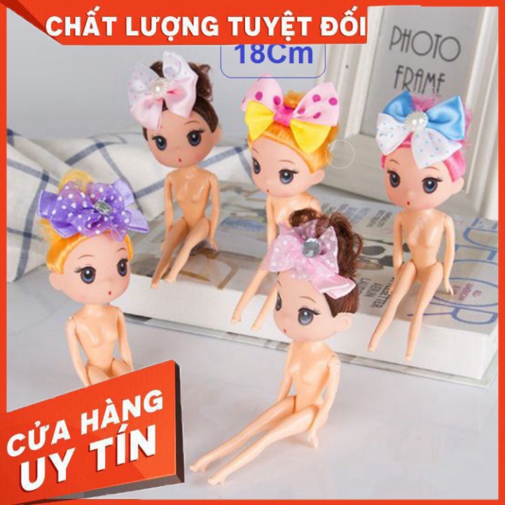 Đồ chơi búp bê Chibi trang trí bánh kem -18Cm, búp bê trang trí bánh sinh nhật - SIÊU HOT