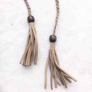 Dây thắt lưng nữ tua rua phong cách boho