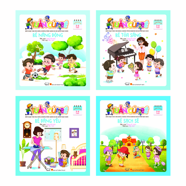 Tuần Của Bé Tháng 8 (Bộ 4 Cuốn)