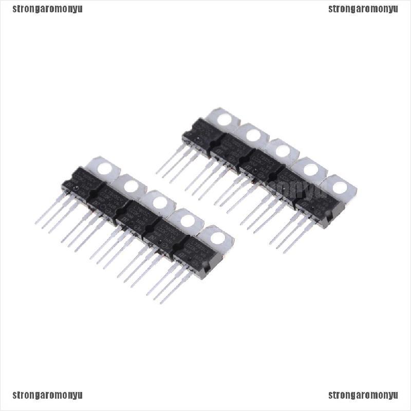 Bộ 10 Linh Kiện Điều Chỉnh Điện Áp Ic L7805Cv L7805 To-220 5v