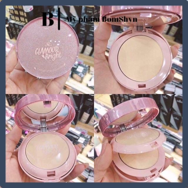 Phấn phủ 2 tầng trắng- có nhũ glamor bright xuất xứ thái lan