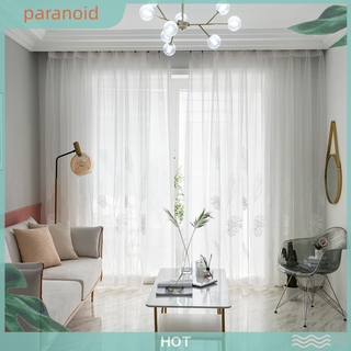 Rèm Cửa Sổ Phòng Khách, Phòng Ngủ Hình Lá Cọ