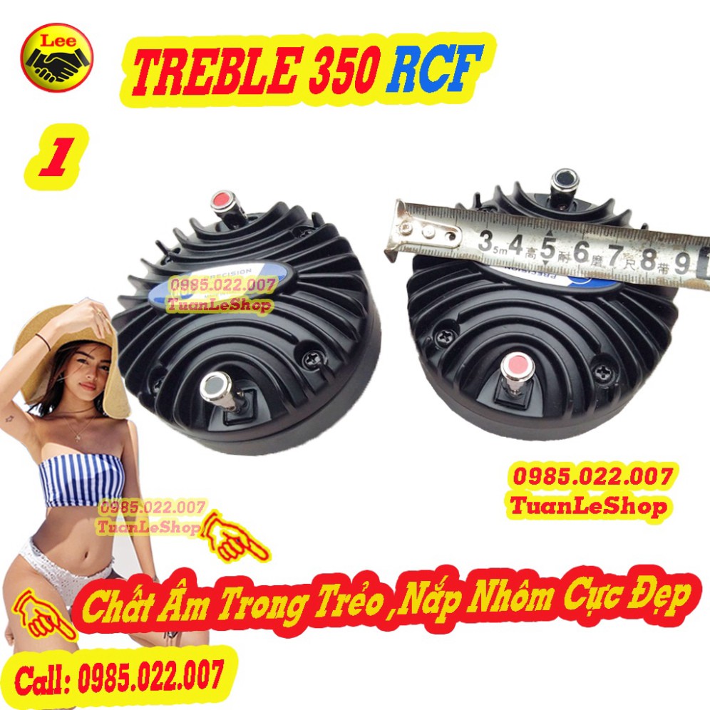 01 LOA TREBLE KÈN R C F 350 NẮP NHÔM + TẶNG TỤ 2,2MF – LOA TEP 350 NẮP NHOM