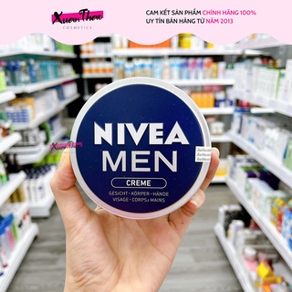Kem dưỡng nivea men, dưỡng da, dưỡng ẩm, chống nẻ dành cho nam nivea men creme