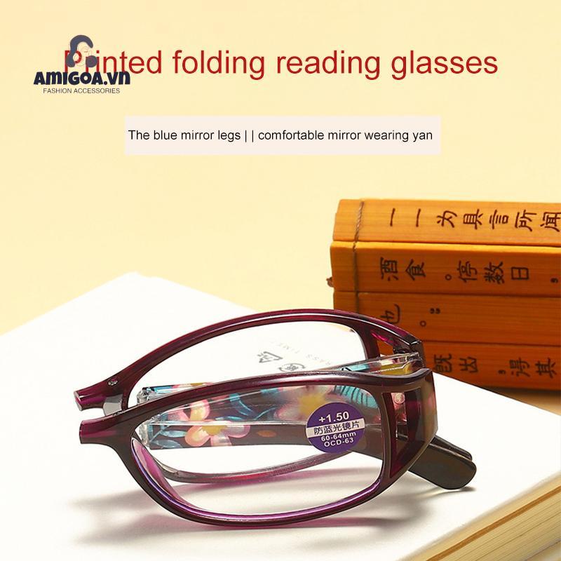 ✨✨Kính đọc sách - Kính lão gọng gấp có độ - Kính viễn gập gọn có số độ sẵn