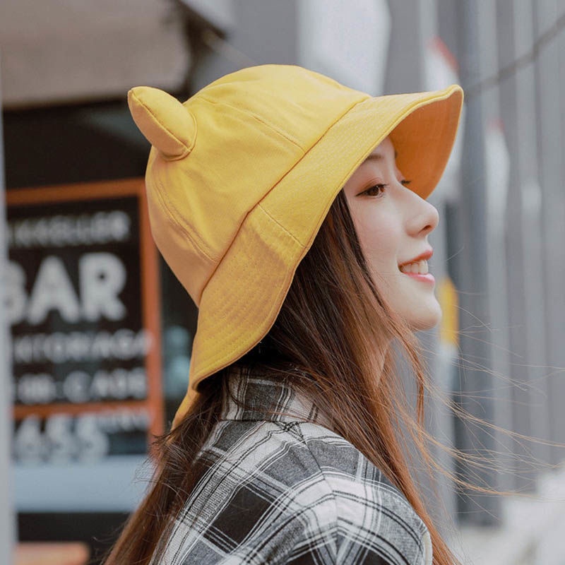 Nón Vành Chống Nắng Phong Cách Nhật Bản Dễ Thương Cho Nữ