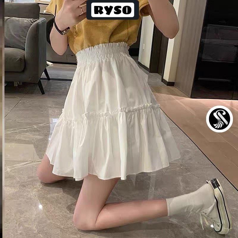 Chân Váy Xòe Ulzzang 2 Tầng Dáng Ngắn Chữ A Chất Vải Voan ( Có Quần Trong ) | BigBuy360 - bigbuy360.vn