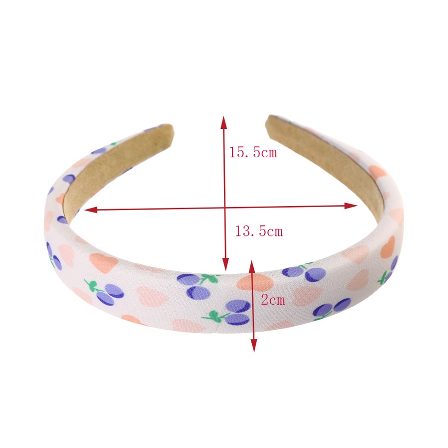 Băng Đô Cài Tóc In Họa Tiết Hoa Dễ Thương Phong Cách Hàn Quốc Cho Nữ