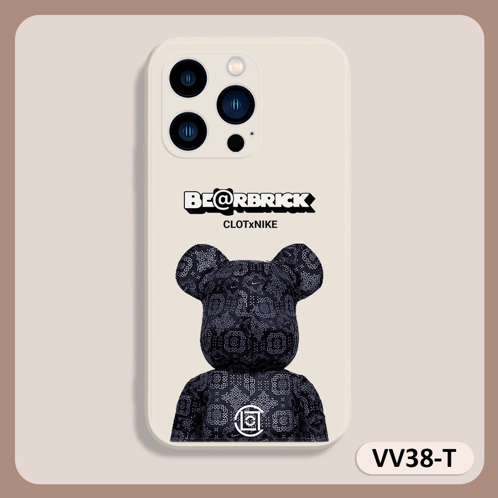 Ốp lưng ip Be@r Brick cạnh vuông 6/6plus/6s/6splus/7/7plus/8/8plus/x/xr/xs/11/12/13/pro/max/plus/promax